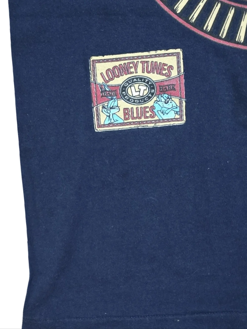 Vintage 1997 Looney Tunes Tweety Bird Whatever T-Shirt - Single Stitch Navy XL
